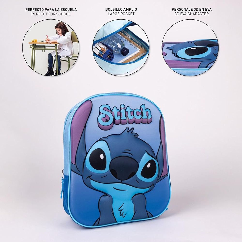 Zaino di Scuola di Stitch