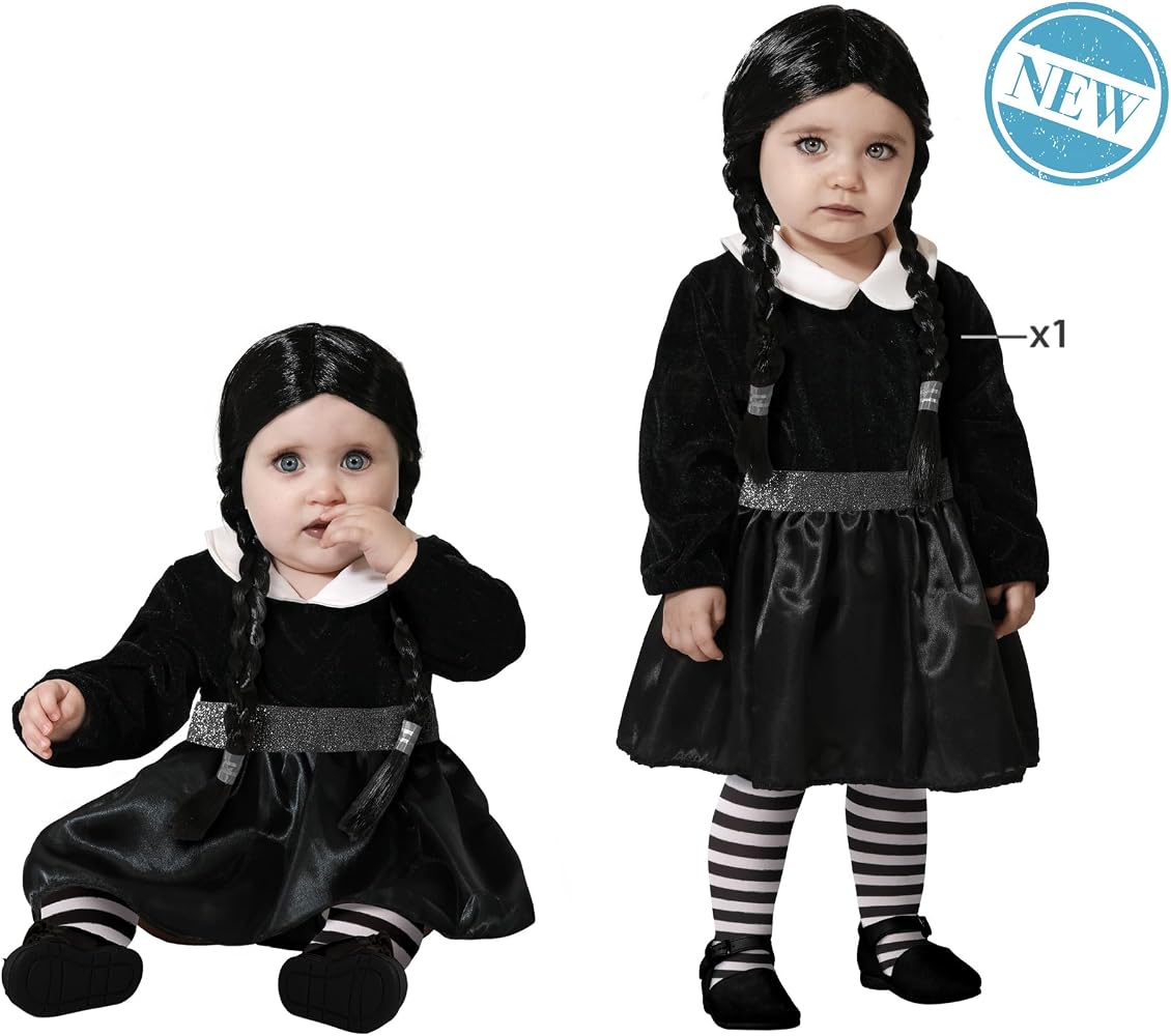 HALLOWEEN -abito nero mercoledì