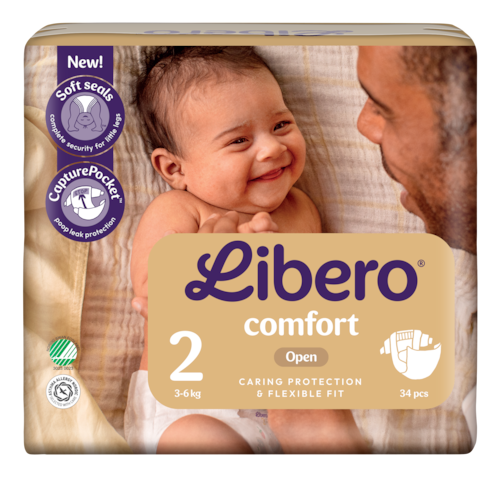 Pannolini libero comfort 1-2-3-4-5-6-7