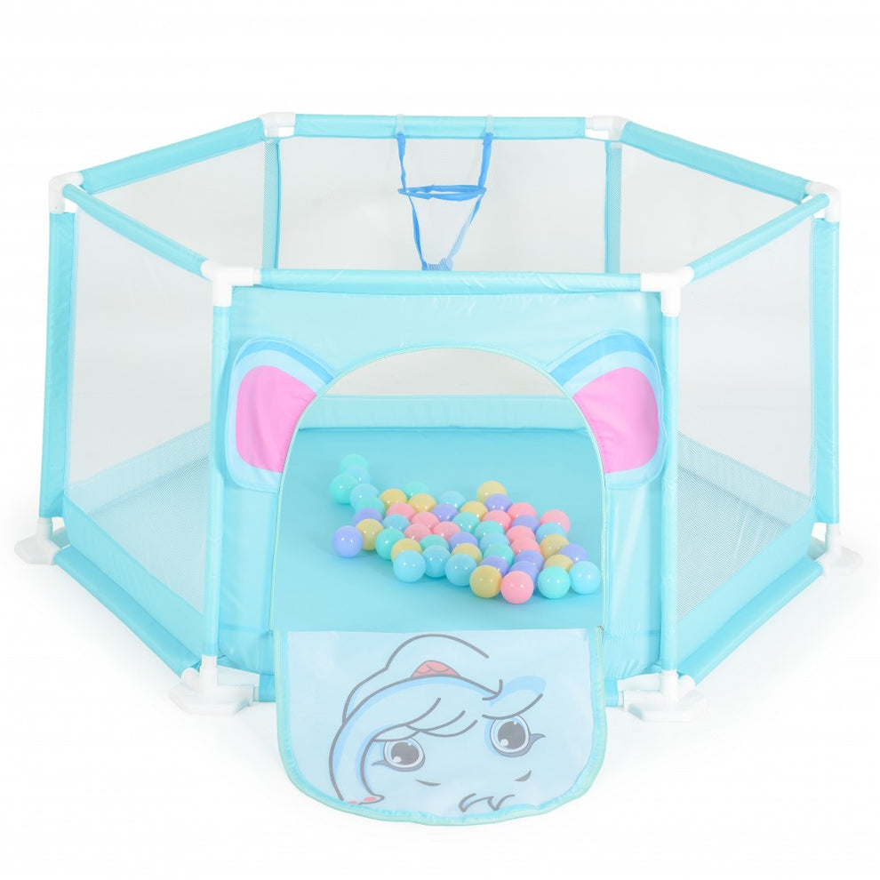 Moni Box Recinto con 50 Palline Rosa
