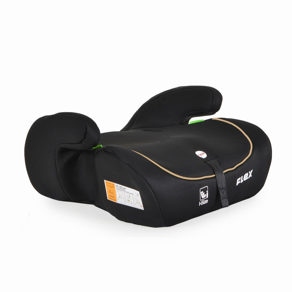 Seggiolino auto MONI i-SIZE 76-150 cm nero con inserti beige