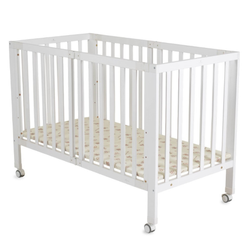 NOVA Letto pieghevole in legno con ruote