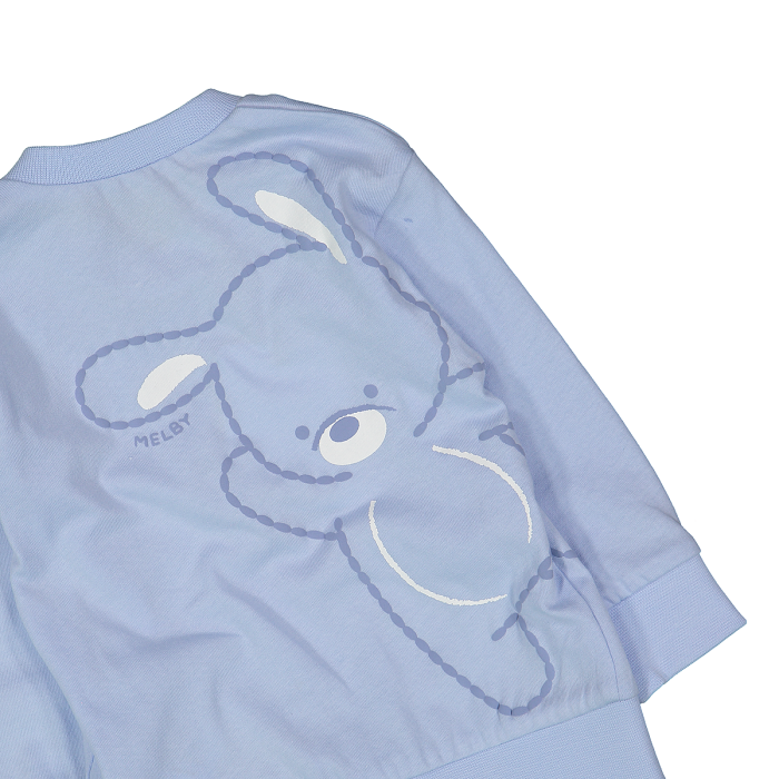 Pigiama lungo in jersey per neonato