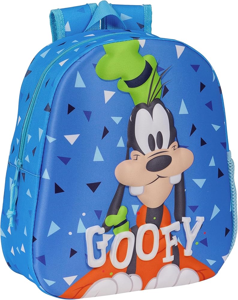SUPER PROMO ZAINETTO + SET PAPPA GOOFY - Zaino scolastico, con design 3D