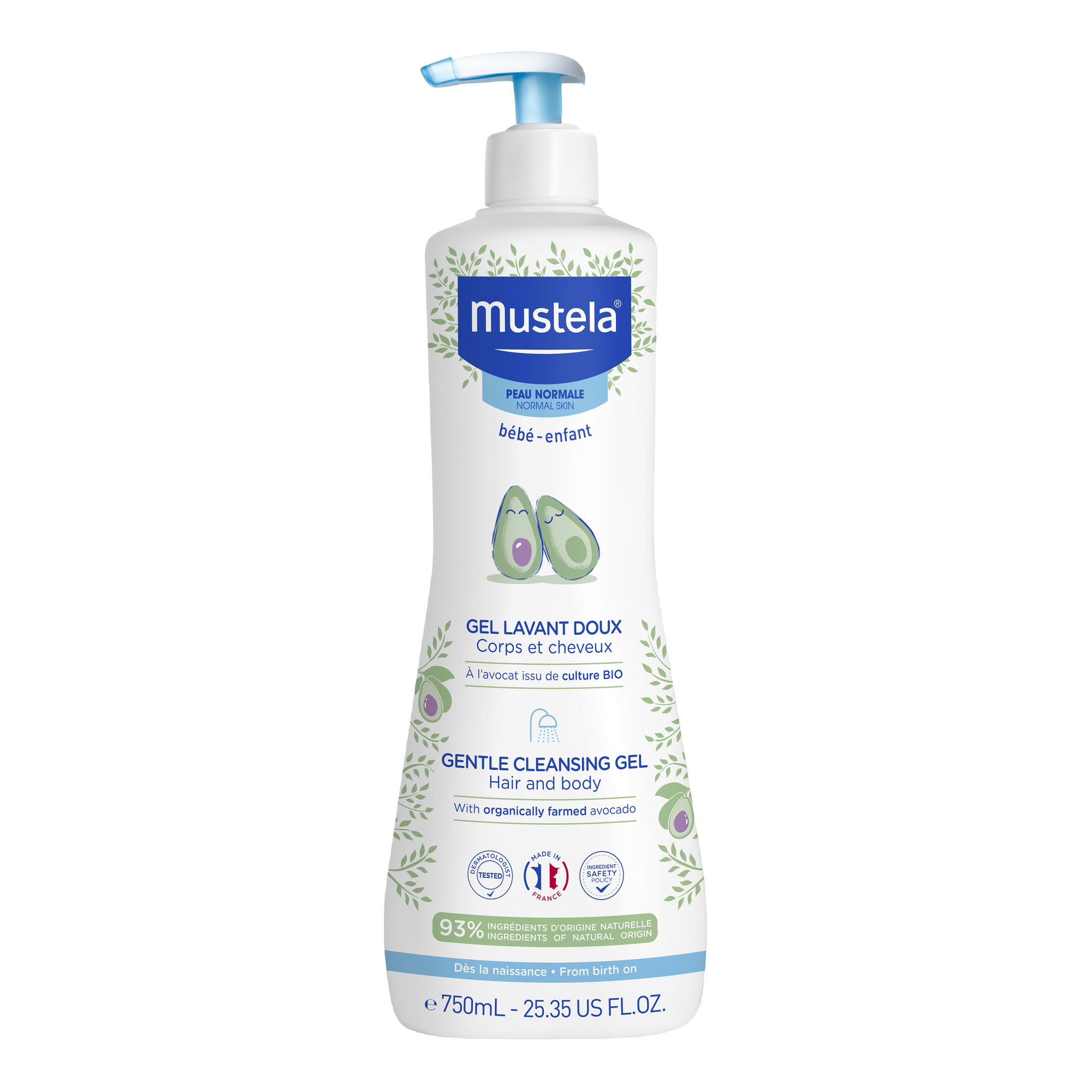 Dermolavante mustela 750 ml