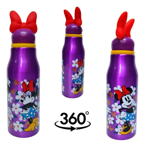 Borraccia d'acqua Minnie in alluminio