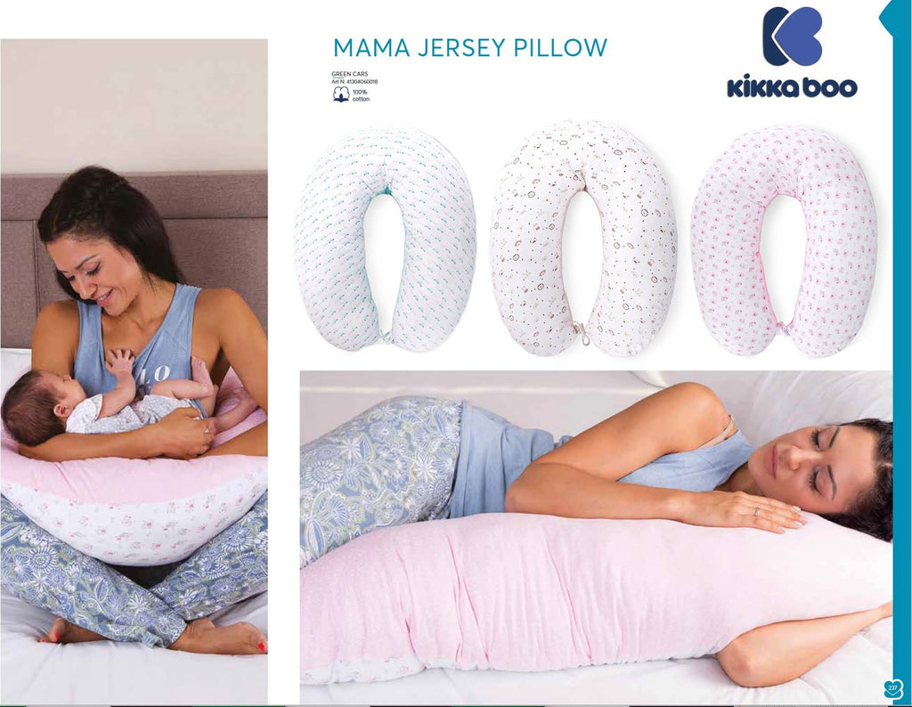 Cuscino per allattamento e gravidanza Kikka Boo Mama White 150 cm