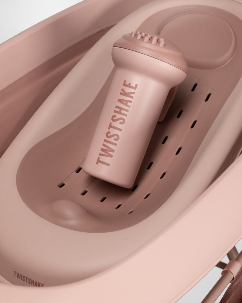 Set da Bagno Twistshake Vaschetta e Supporto rosa