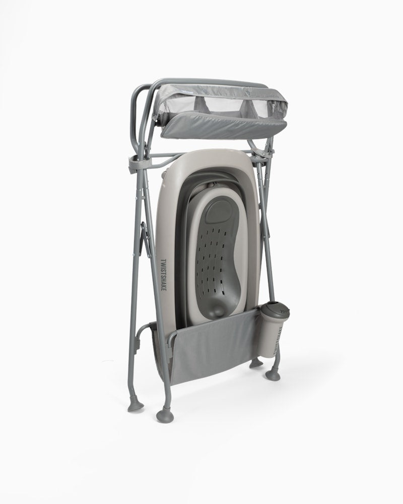 Set da Bagno Twistshake Vaschetta e Supporto grigio scuro