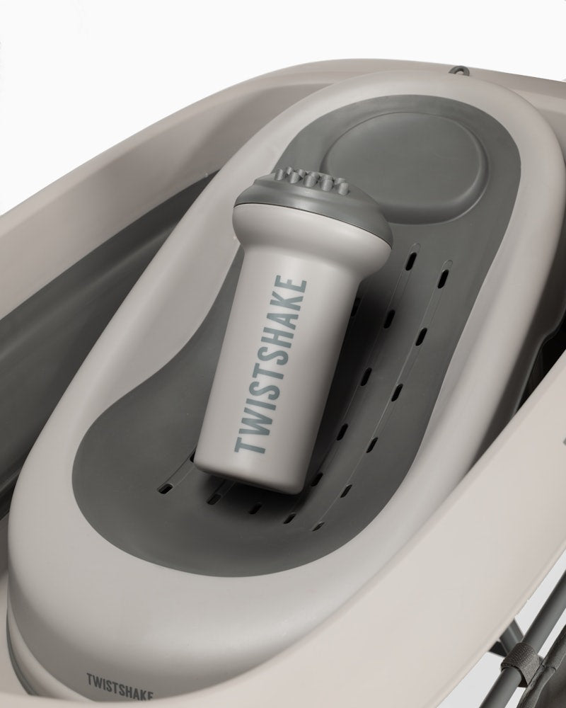 Set da Bagno Twistshake Vaschetta e Supporto grigio scuro