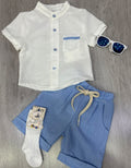 Completo in lino bambino