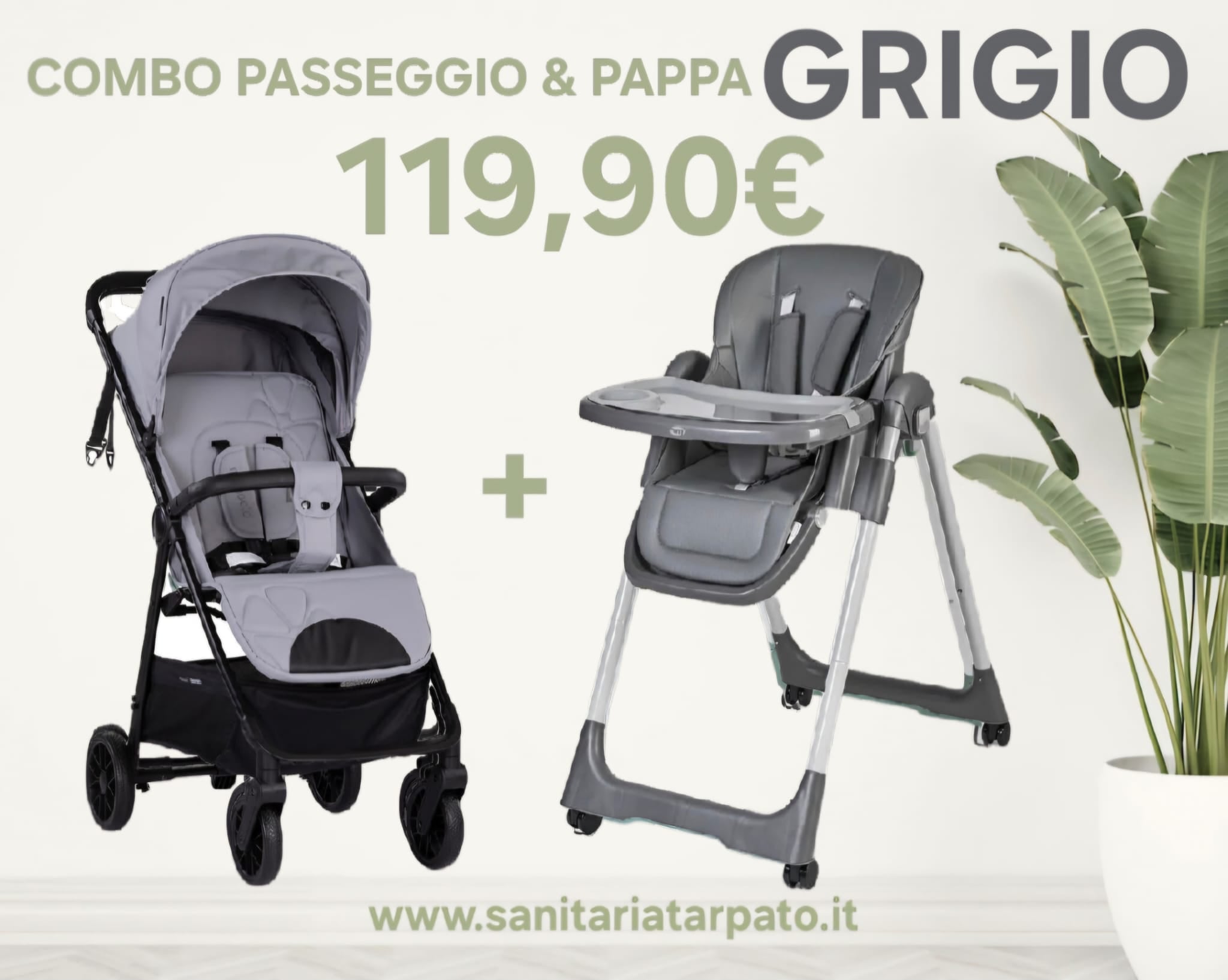 Combo Passeggio e Pappa