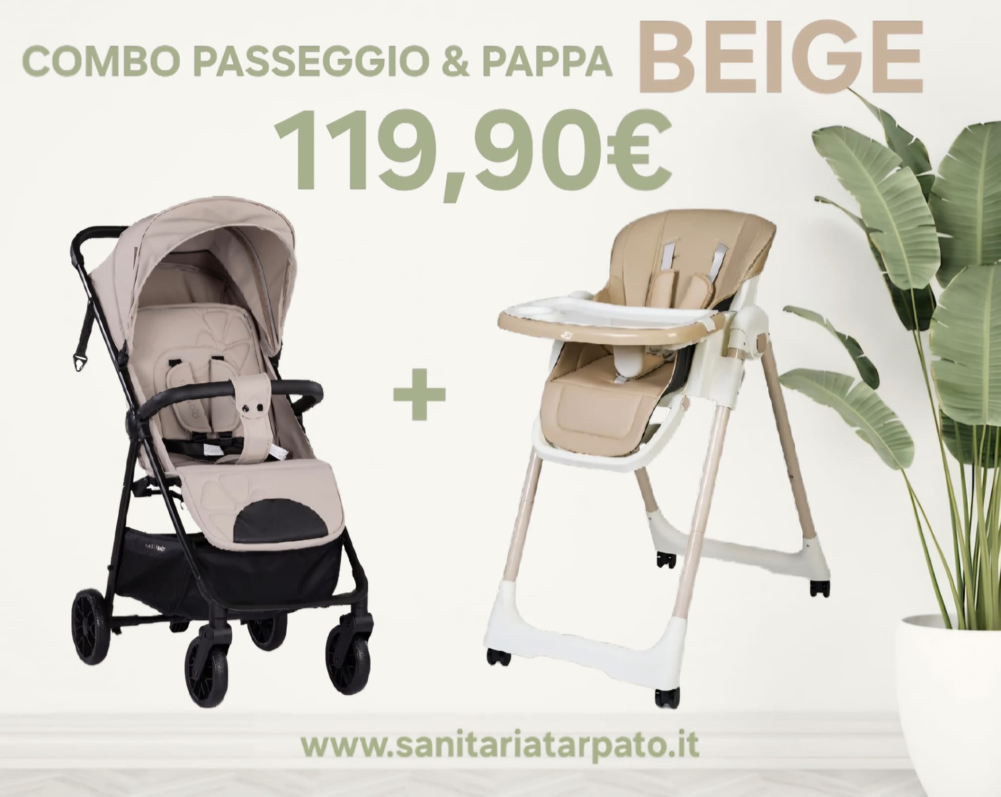 Combo Passeggio e Pappa