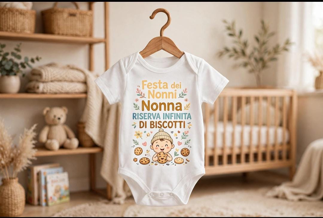 Body personalizzato -FESTA DEI NONNI