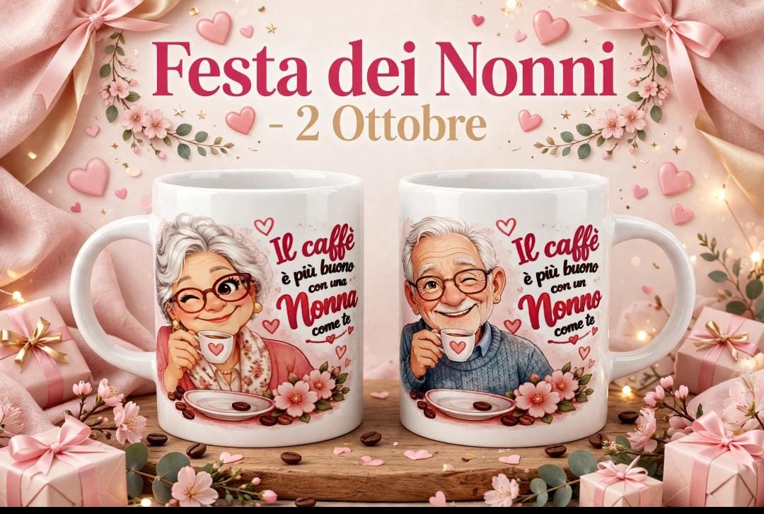 Tazzine caffe FESTA DEI NONNI