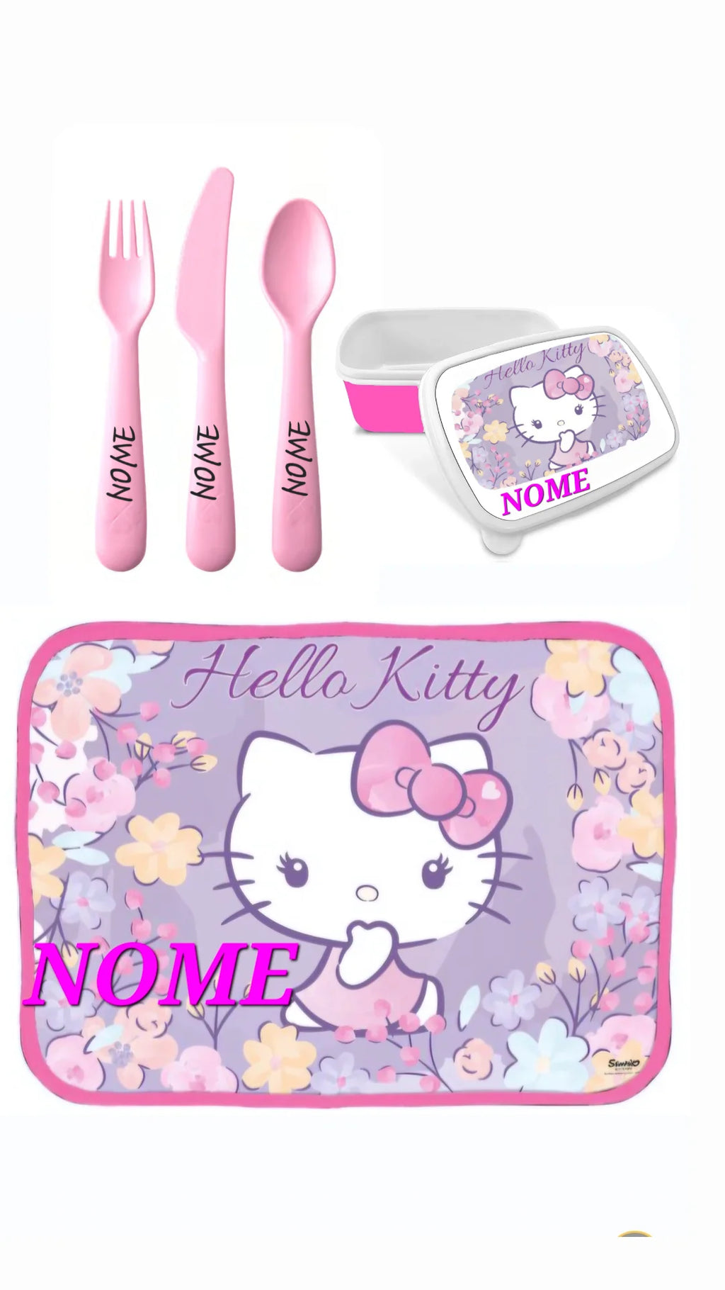 Set personalizzato HELLO KITTY
