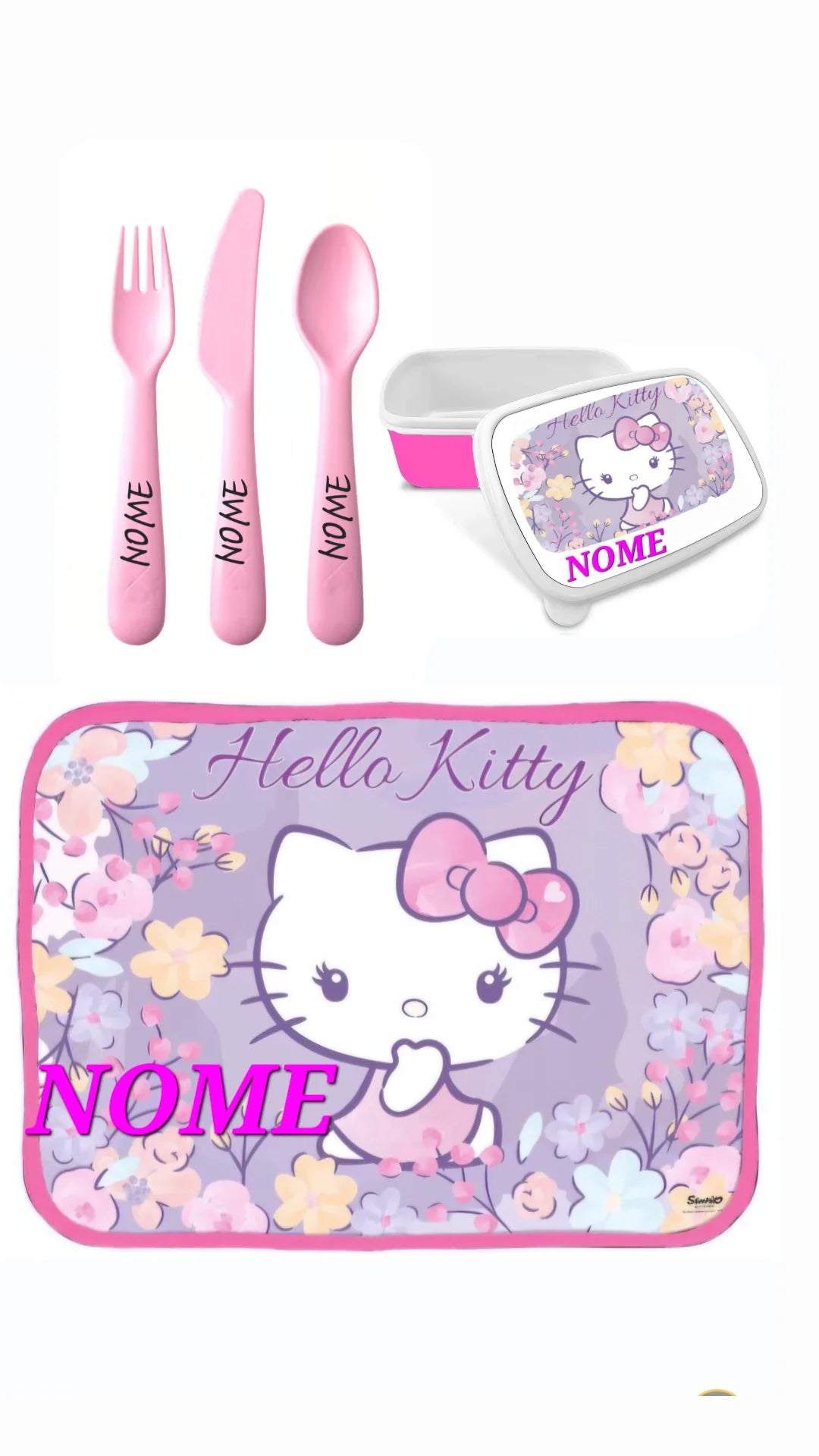 Set personalizzato HELLO KITTY
