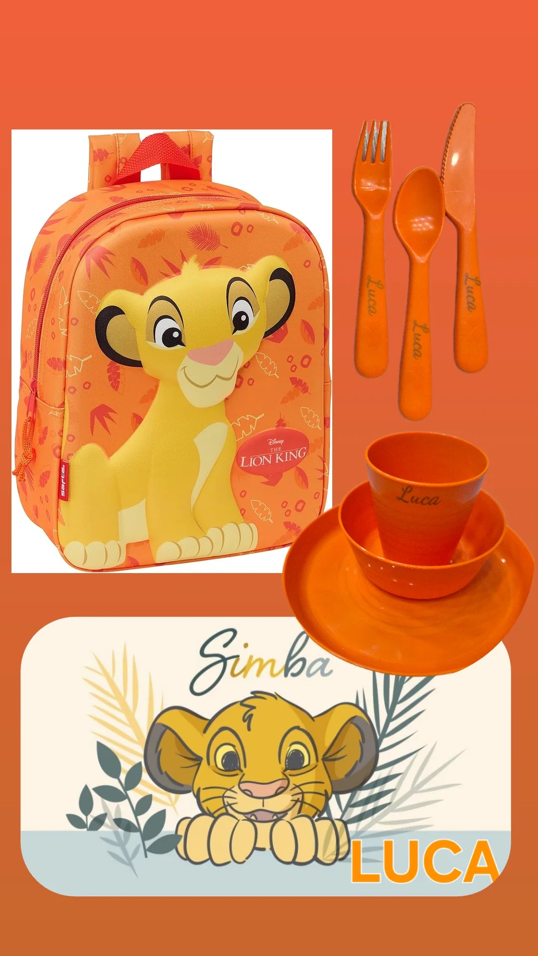Set asilo personalizzato RE LEONE