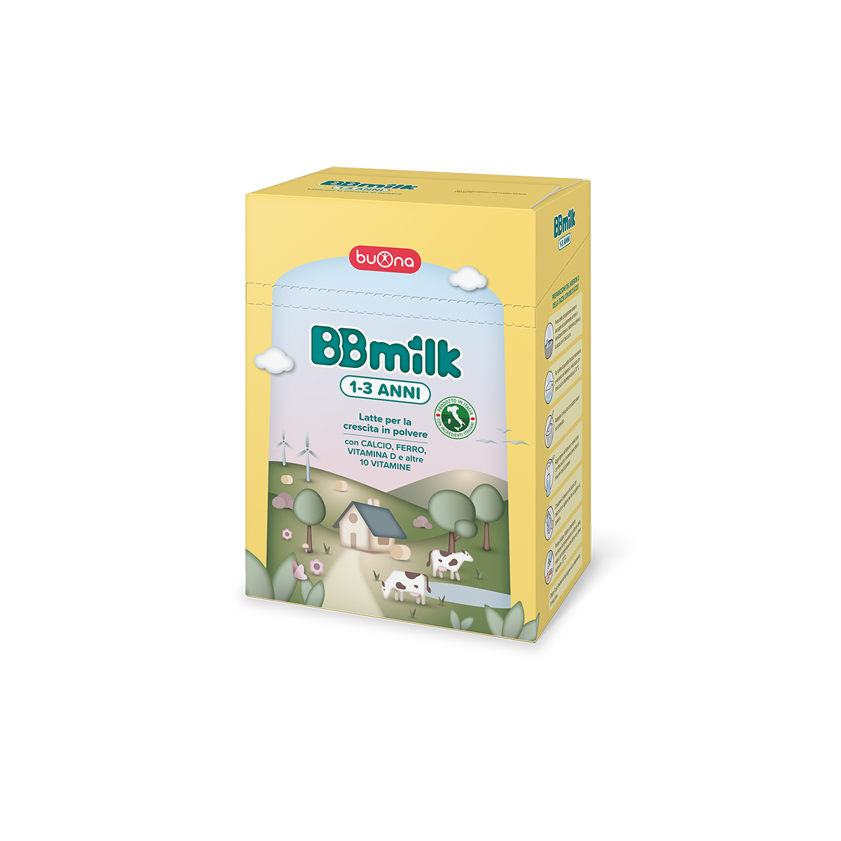 BBmilk 1-3 anni polvere