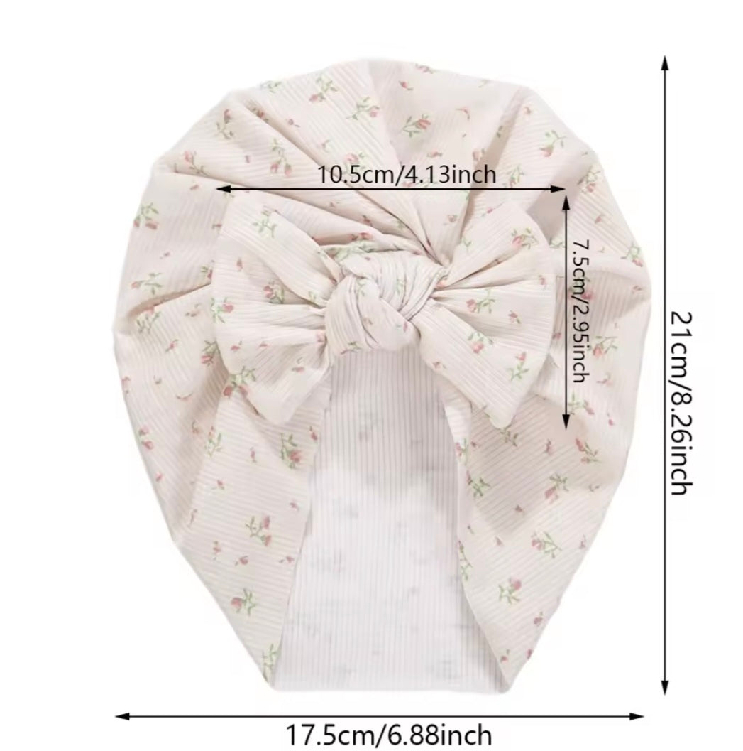 Cappello turbante per neonata 0/12mesi