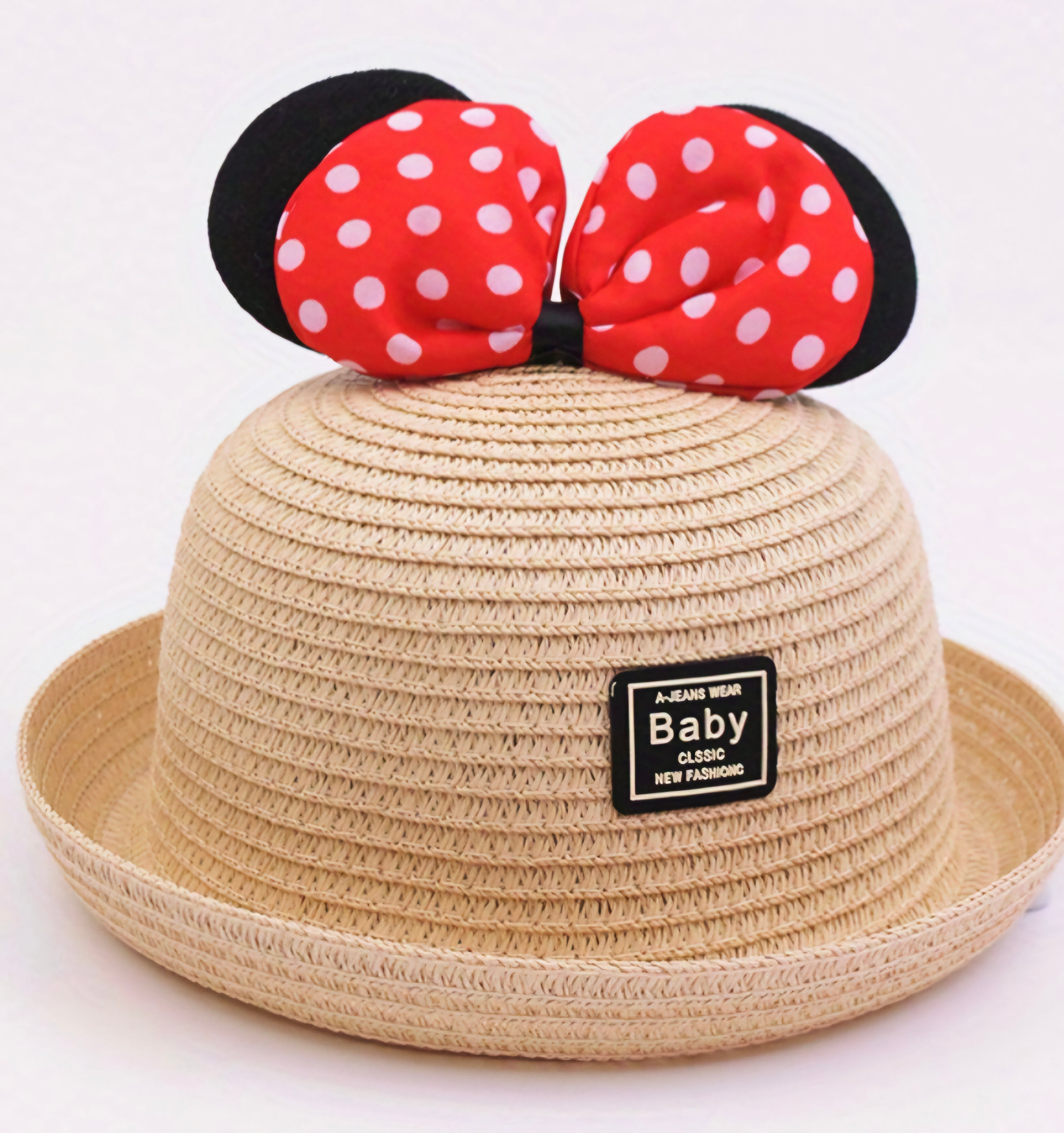 Cappello in paglia con accessorio MINNIE