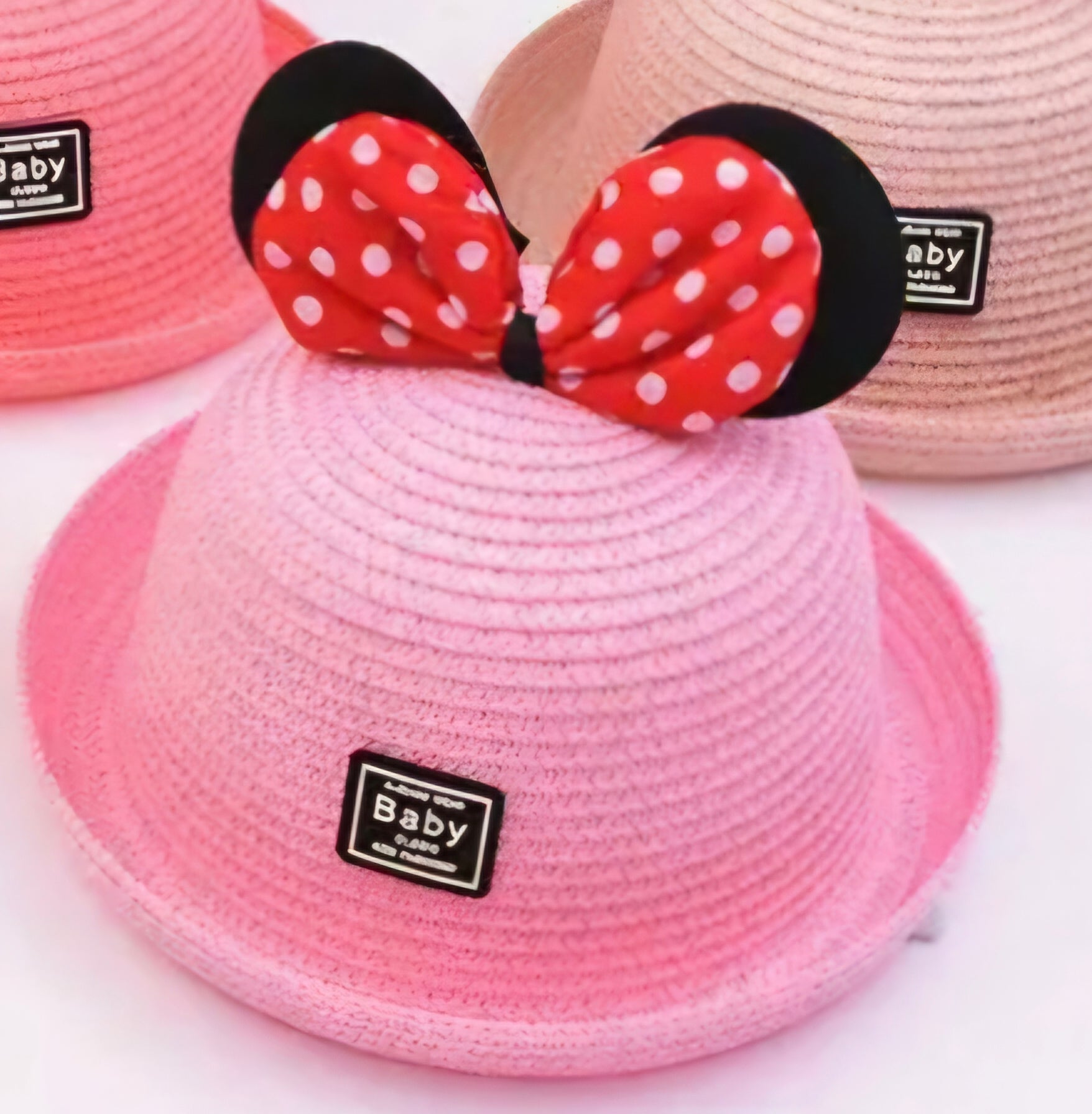 Cappello in paglia con accessorio MINNIE