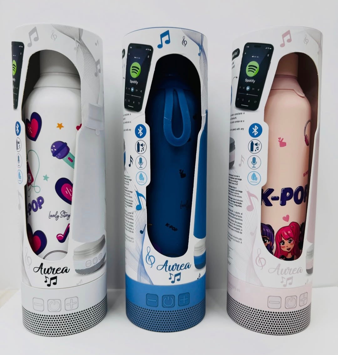 K-Pop BORRACCIA CON CASSA  600ml