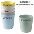 BICCHIERE SCUOLA -PERSONALIZZATO