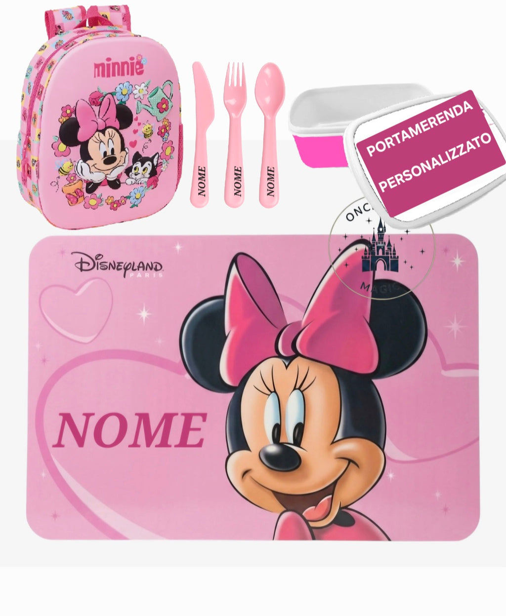 SET ASILO -MINNIE personalizzato