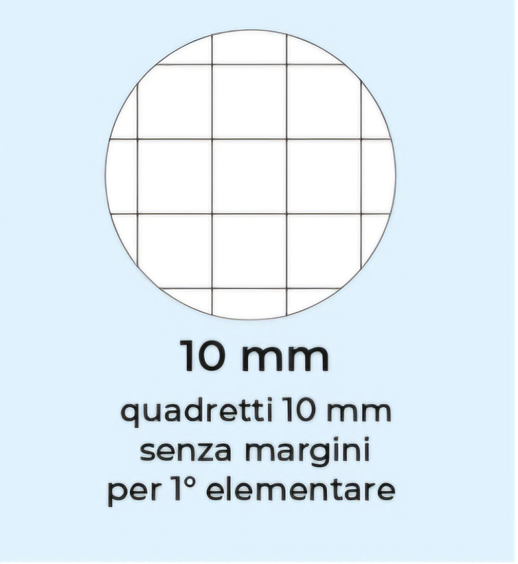 KPOP QUADERNO QUADRETTO E RIGA 1° E 2° ELEMENTARE