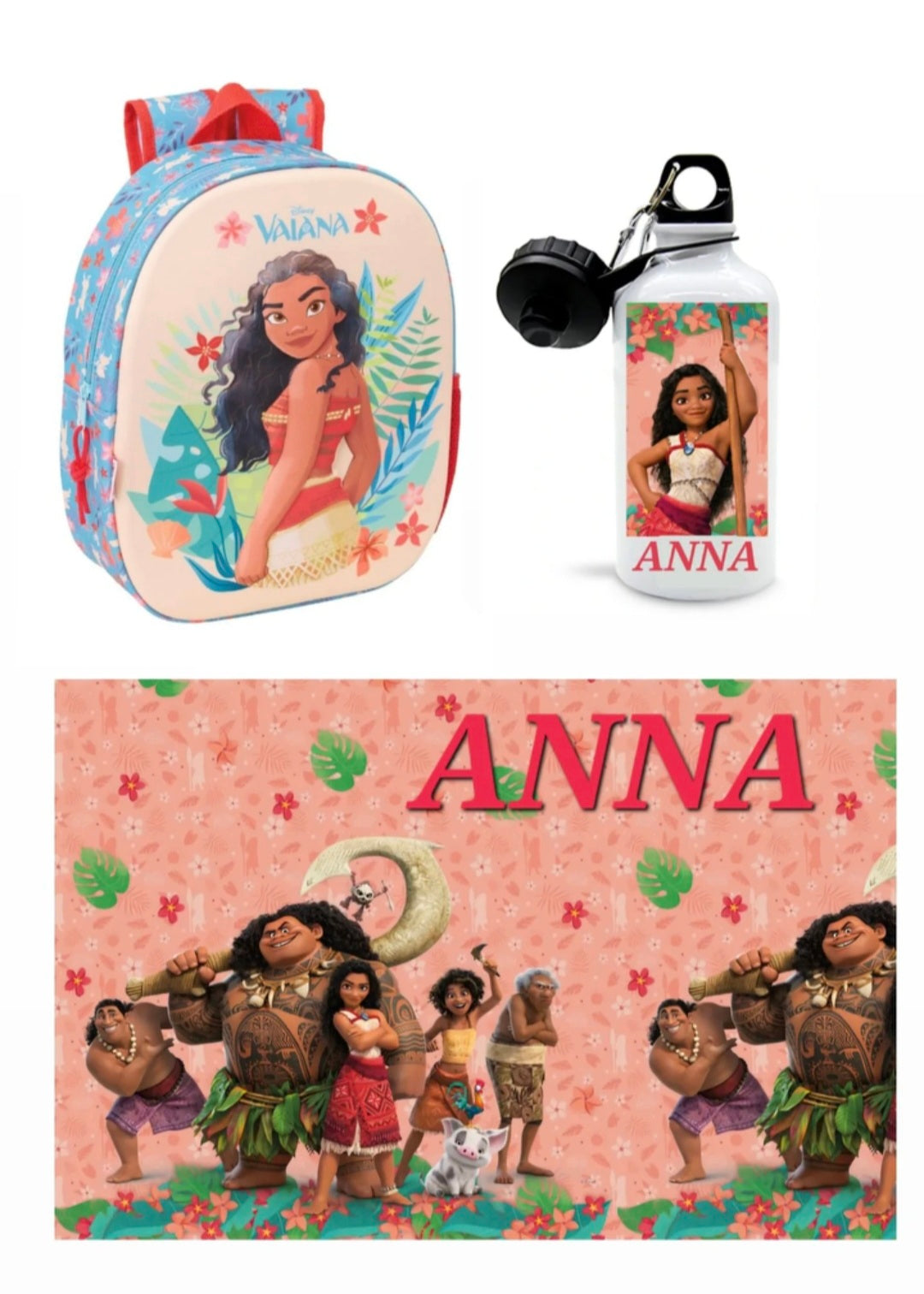 Set asilo VAIANA -personalizzato