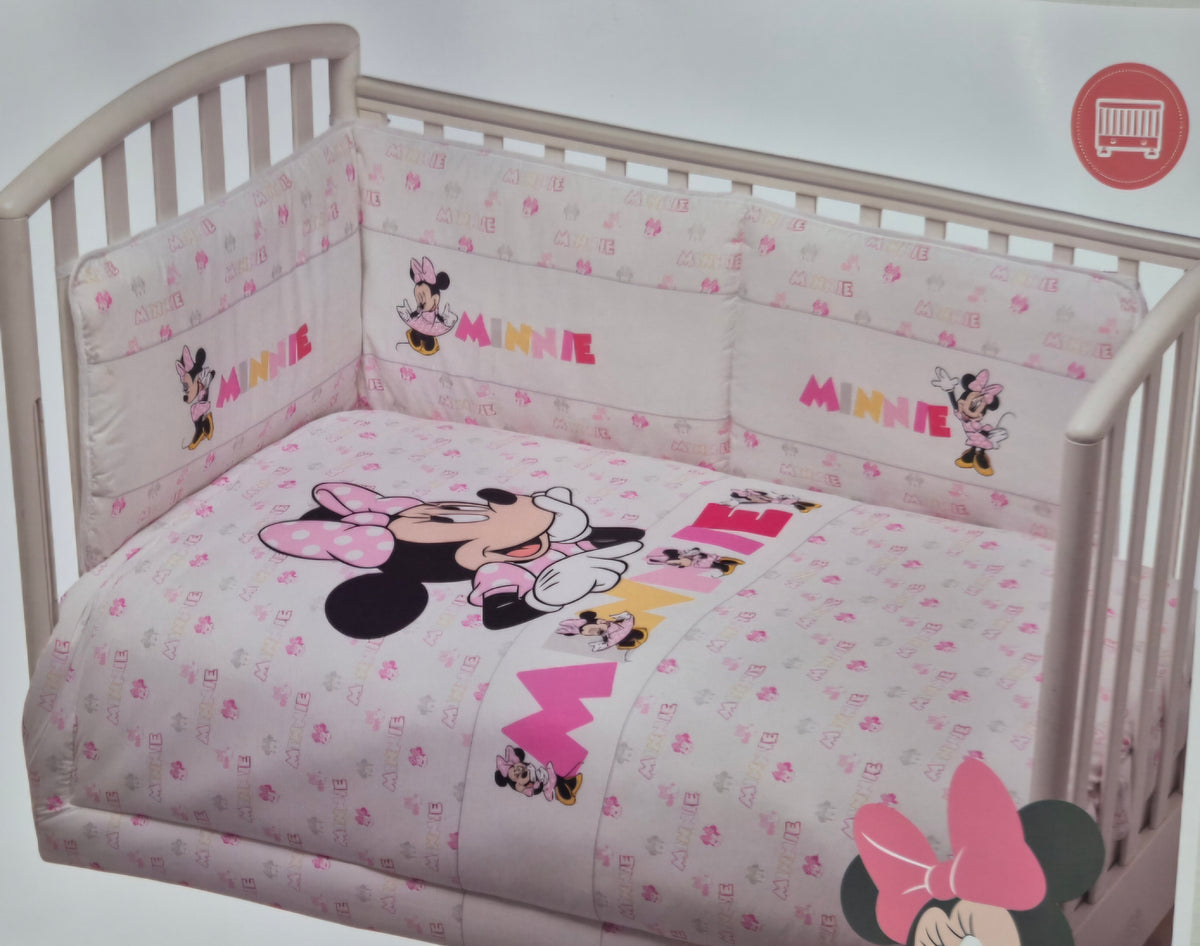SET 2 PEZZI LETTINO MINNIE