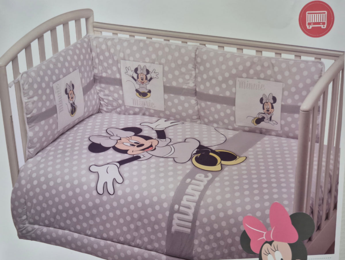 SET 2 PEZZI LETTINO MINNIE
