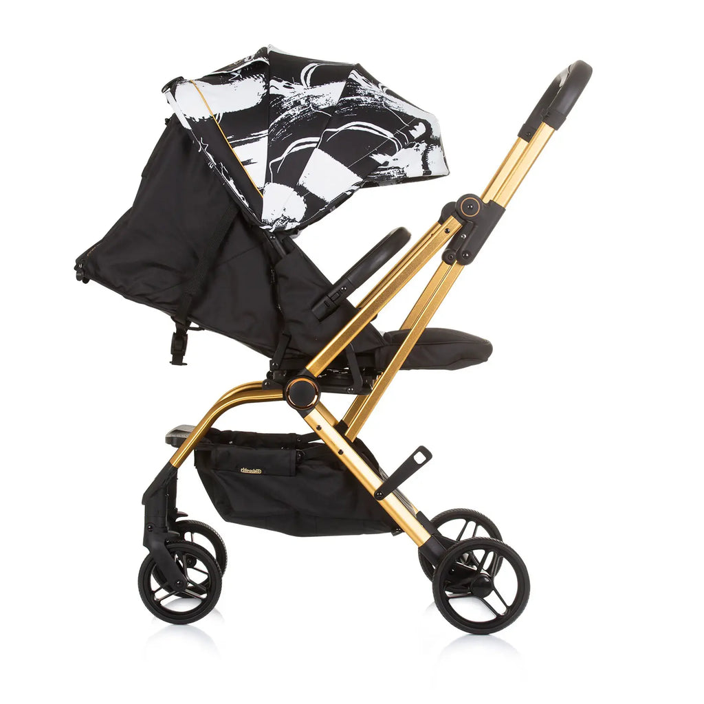 Passeggino Twister Ink Art Con Seduta Girevole 360