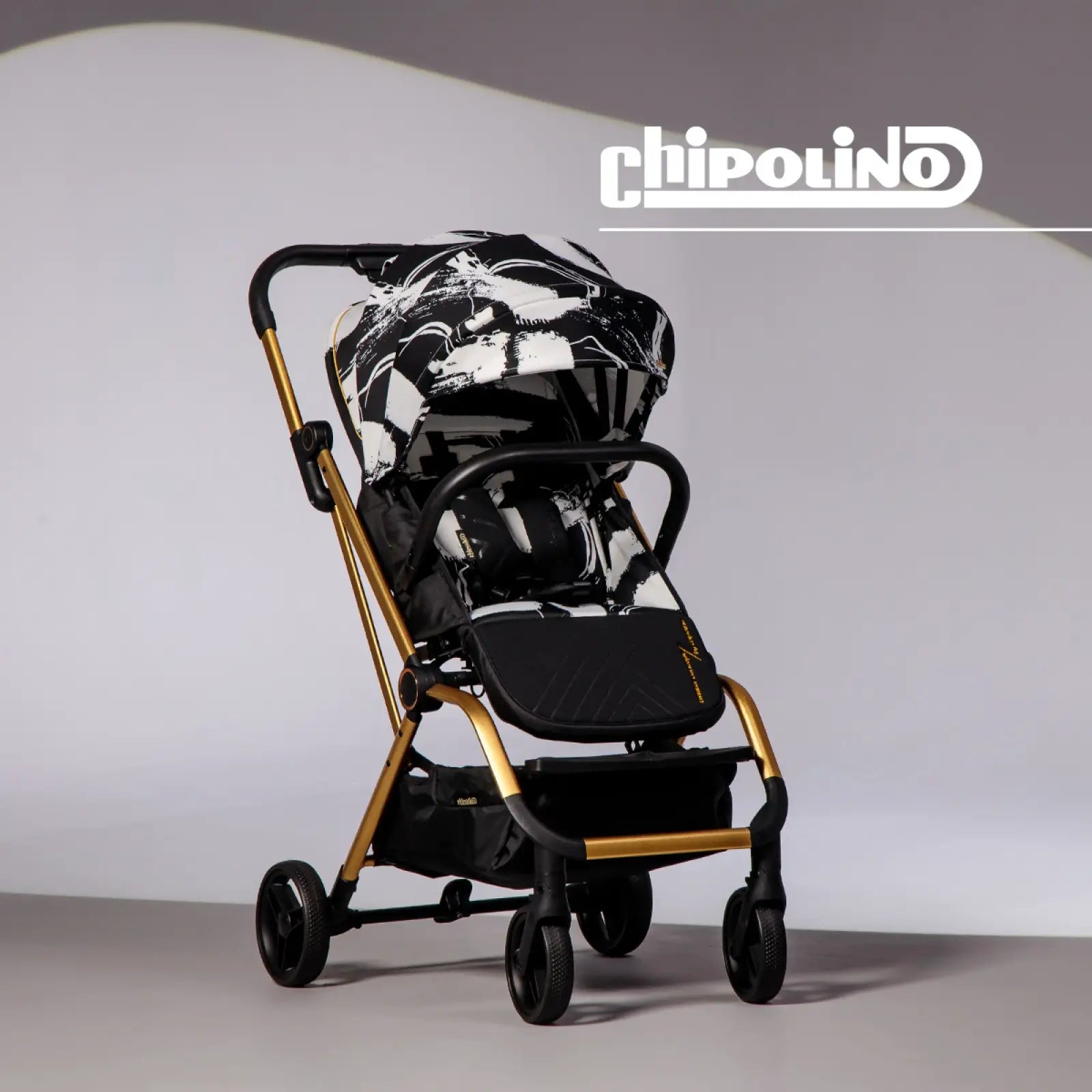 Passeggino Twister Ink Art Con Seduta Girevole 360