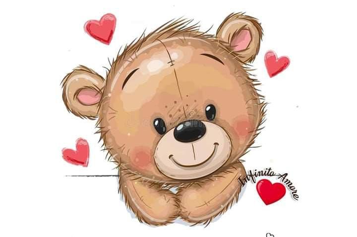 Cuscino personalizzato TEDDY rosa e azzurro