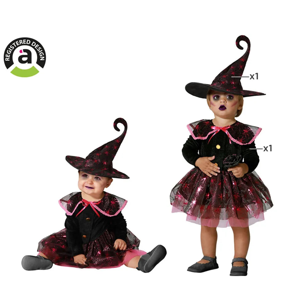 HALLOWEEN Atosa Costume da bambina strega