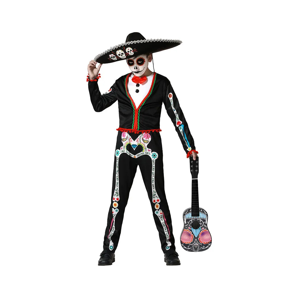 HALLOWEEN - Atosa Costume da bambino Mexican Skeleton