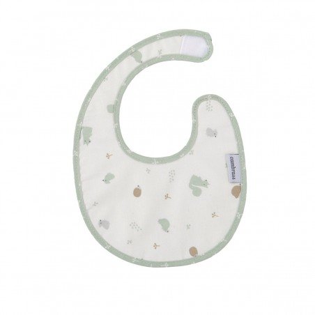 BAVETTA ROTONDA VELCRO ARDI VERDE o GRIGIO 16x19x1 CM