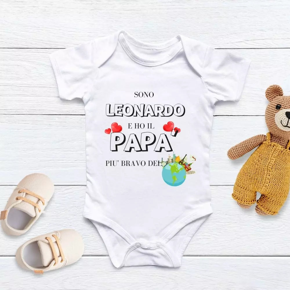 Body personalizzato MAMMA & PAPÀ
