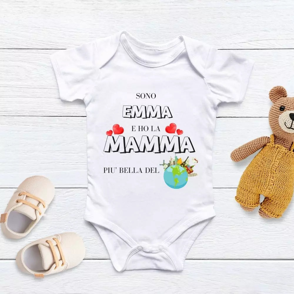 Body personalizzato MAMMA & PAPÀ