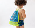 Borsa da spiaggia animali verde