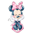TELO COMPLIMESE NEONATA -MINNIE