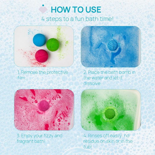 Bombe da bagno Chicco Pop 3pz