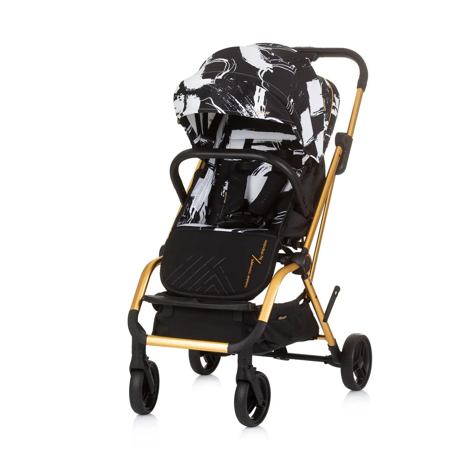 Passeggino Twister Ink Art Con Seduta Girevole 360