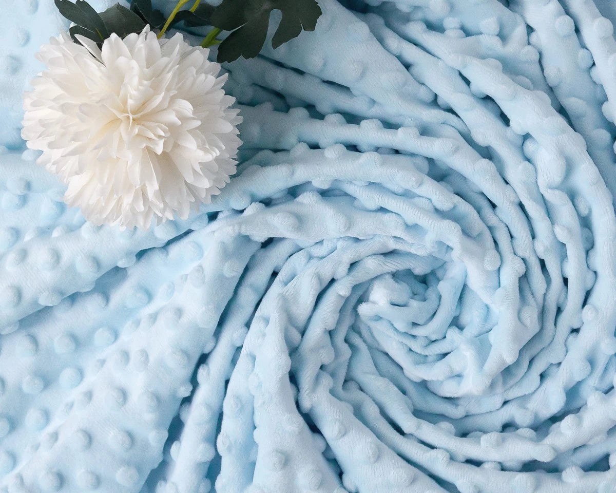 Copertina bebé azzurro