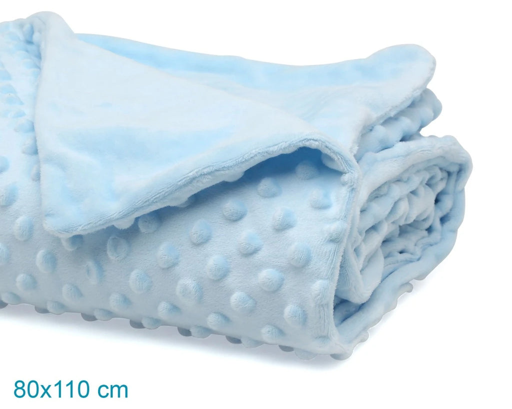 Copertina bebé azzurro