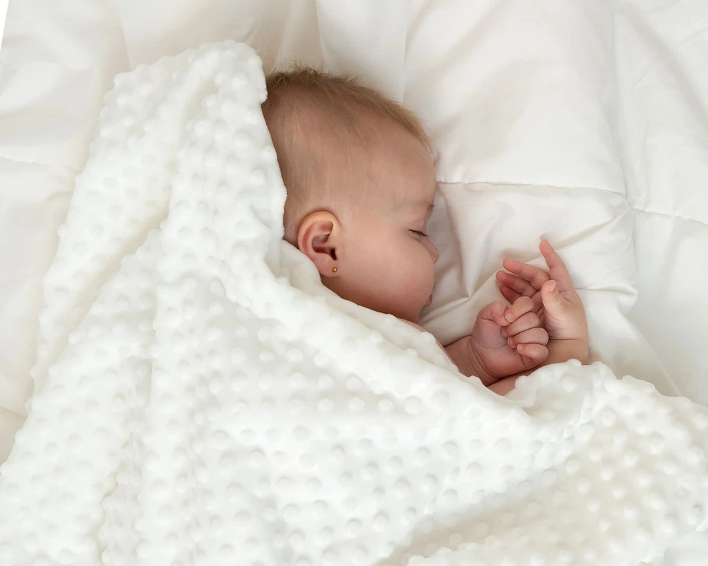 Copertina bebé bianca