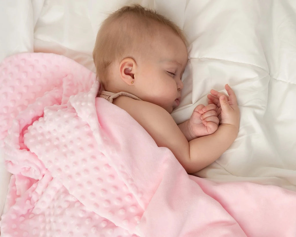 Copertina bebé rosa