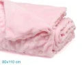 Copertina bebé rosa